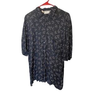 Kenar Vintage Blouse Size six -birds and doves